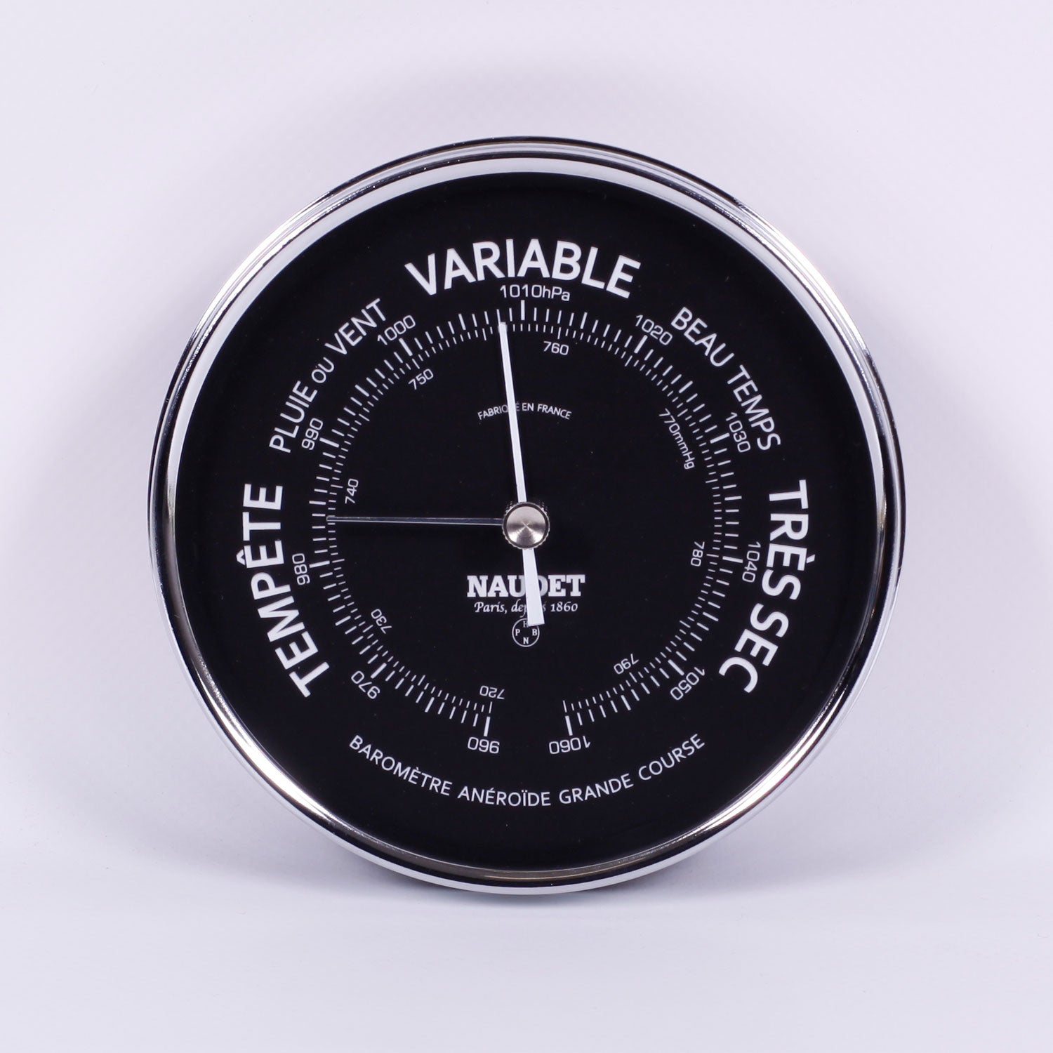 BAROMÈTRE PLAT<br>Ø11CM