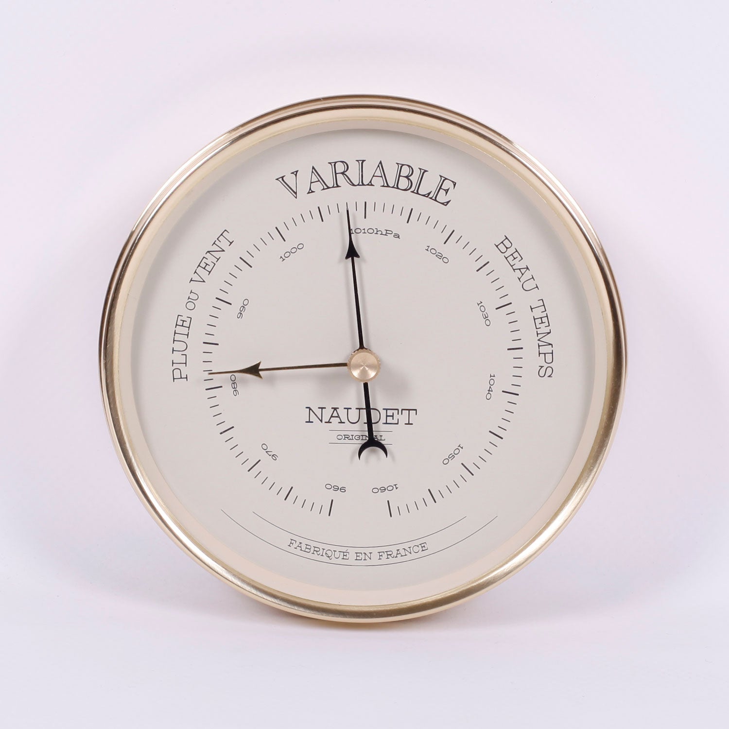 BAROMÈTRE PLAT<br>Ø11CM