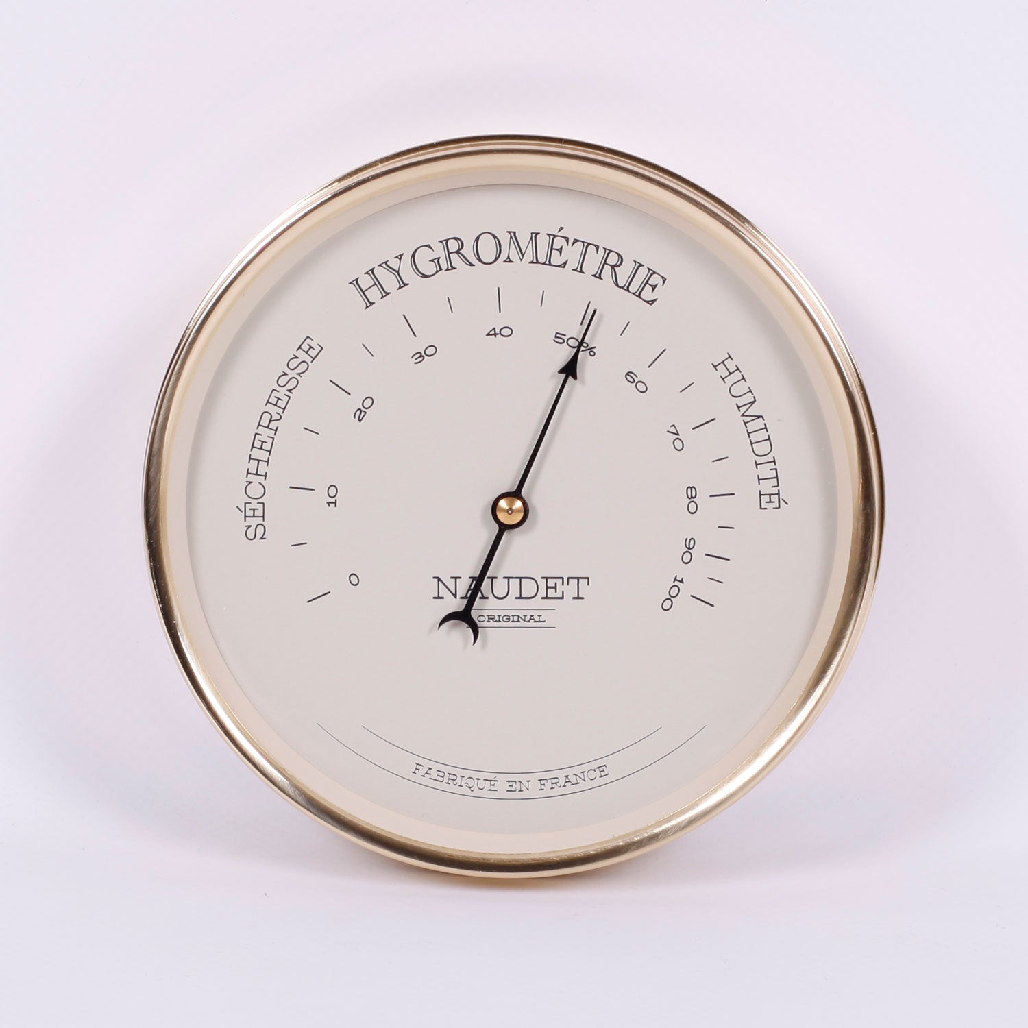 HYGROMÈTRE PLAT<br>Ø11CM