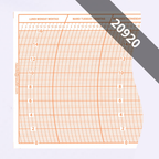 DIAGRAMMES<br>POUR MANOMÈTRE ENREGISTREUR