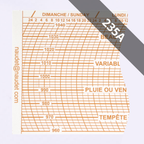 DIAGRAMMES<br>POUR BAROMÈTRE ENREGISTREUR