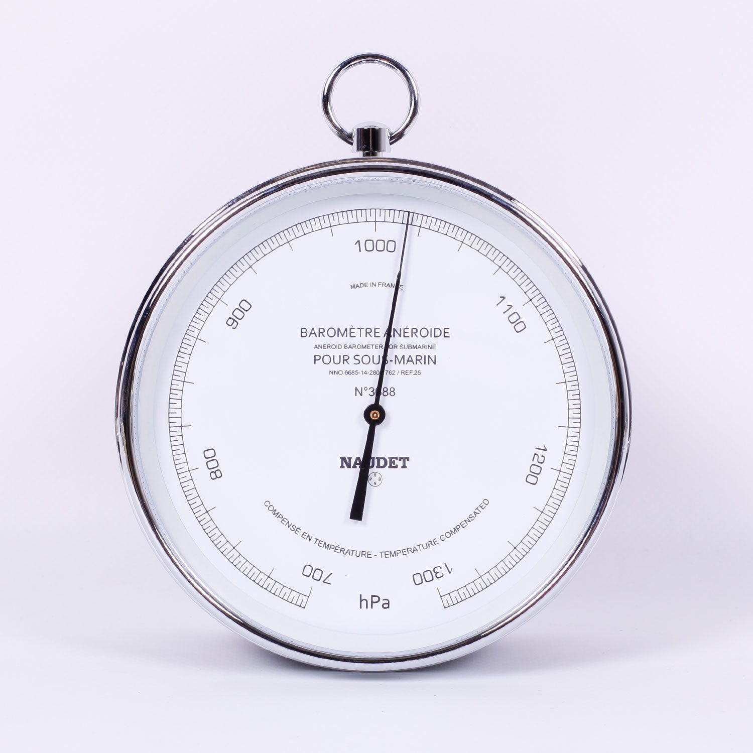 BAROMÈTRE POUR SOUS-MARIN - 25<br>Ø125MM