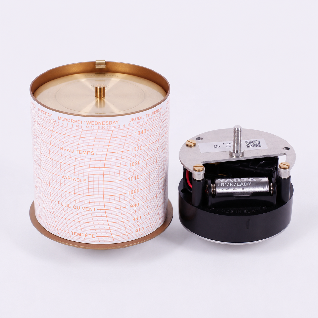 CYLINDRE<br>POUR BAROGRAPHE