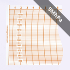 DIAGRAMMES MENSUELS<br>POUR BAROMÈTRE ENREGISTREUR