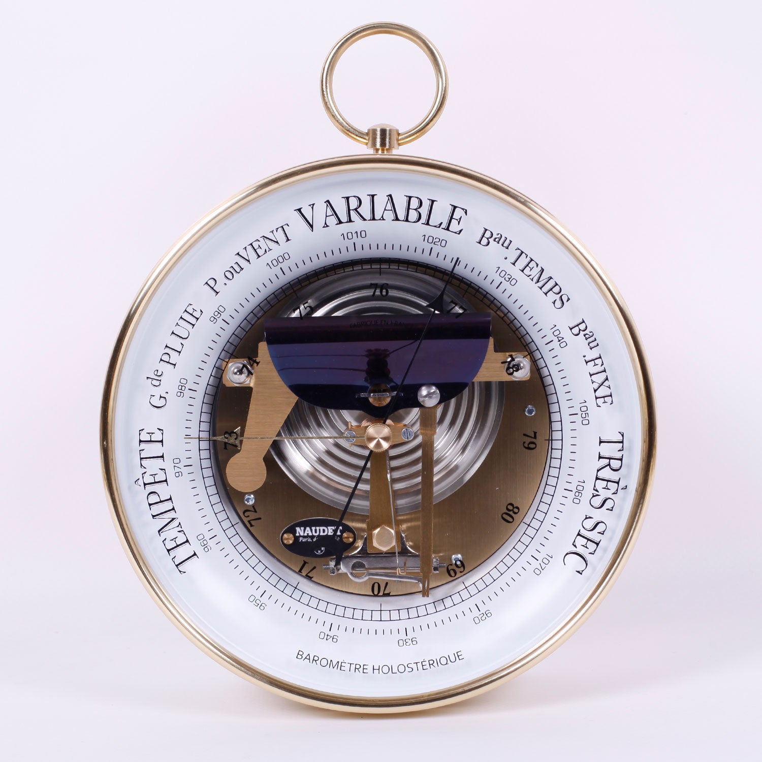 BAROMÈTRE À BÉLIÈRE<br>Ø17CM