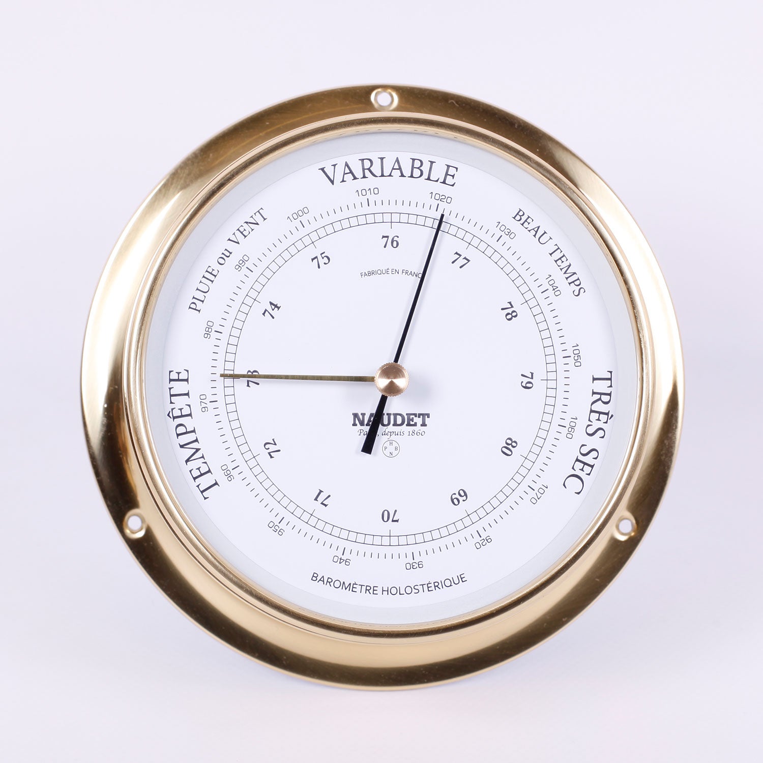 BAROMÈTRE À COLLERETTE<br>Ø15CM