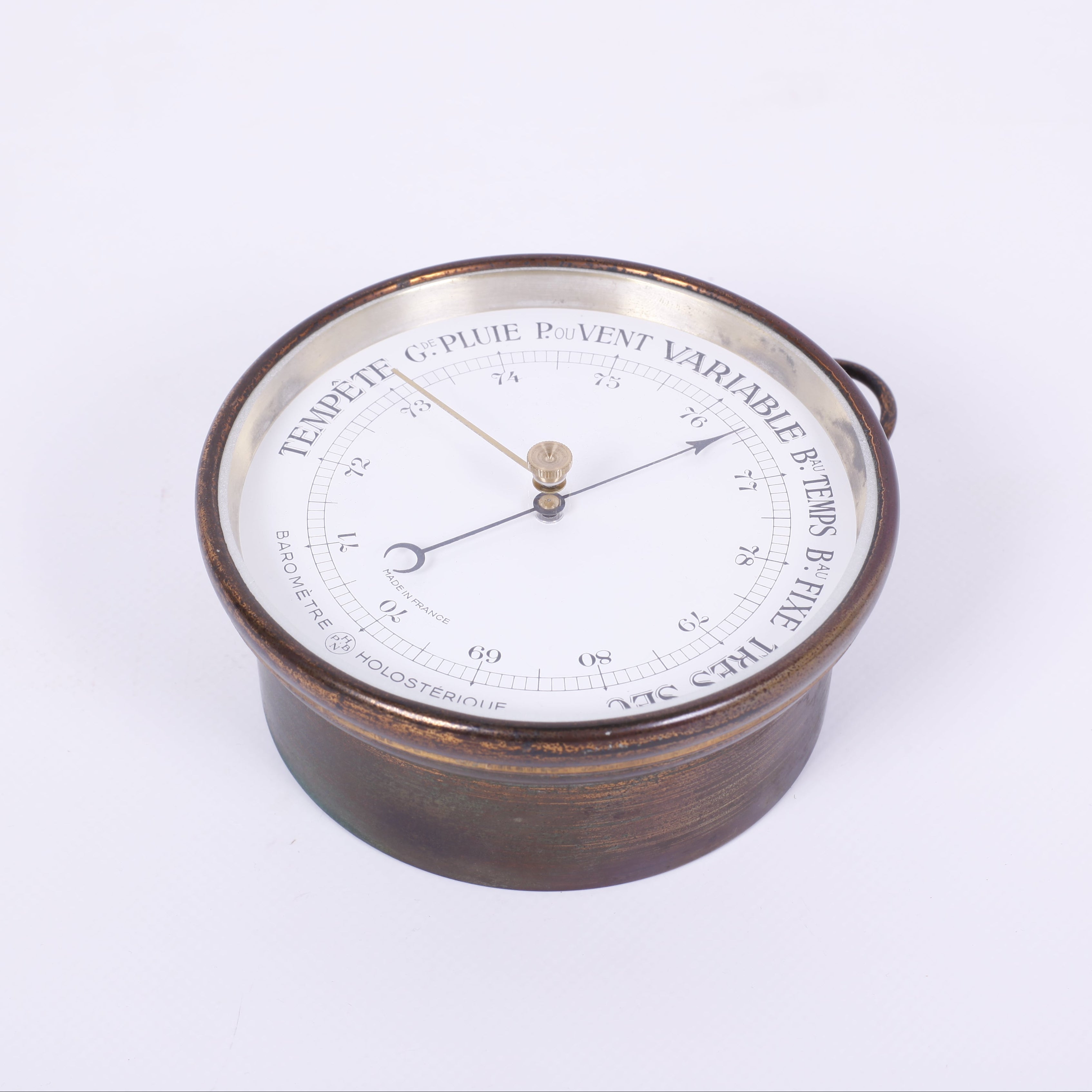 BAROMÈTRE HOLOSTÉRIQUE PHBN<br>Ø12 CM – RECONDITIONNÉ