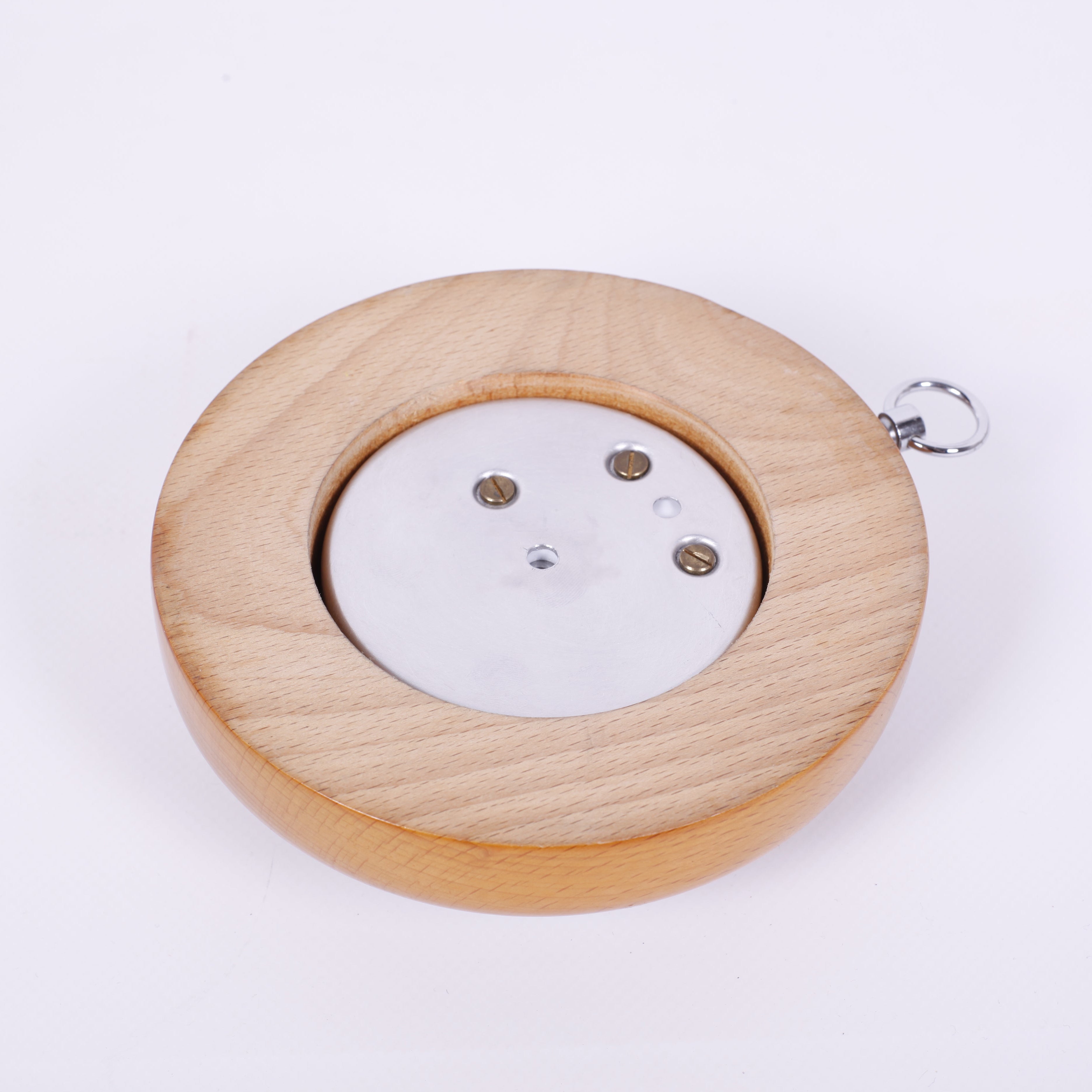 BAROMÈTRE À CŒUR OUVERT<br>Ø12,5CM – RESTAURÉ