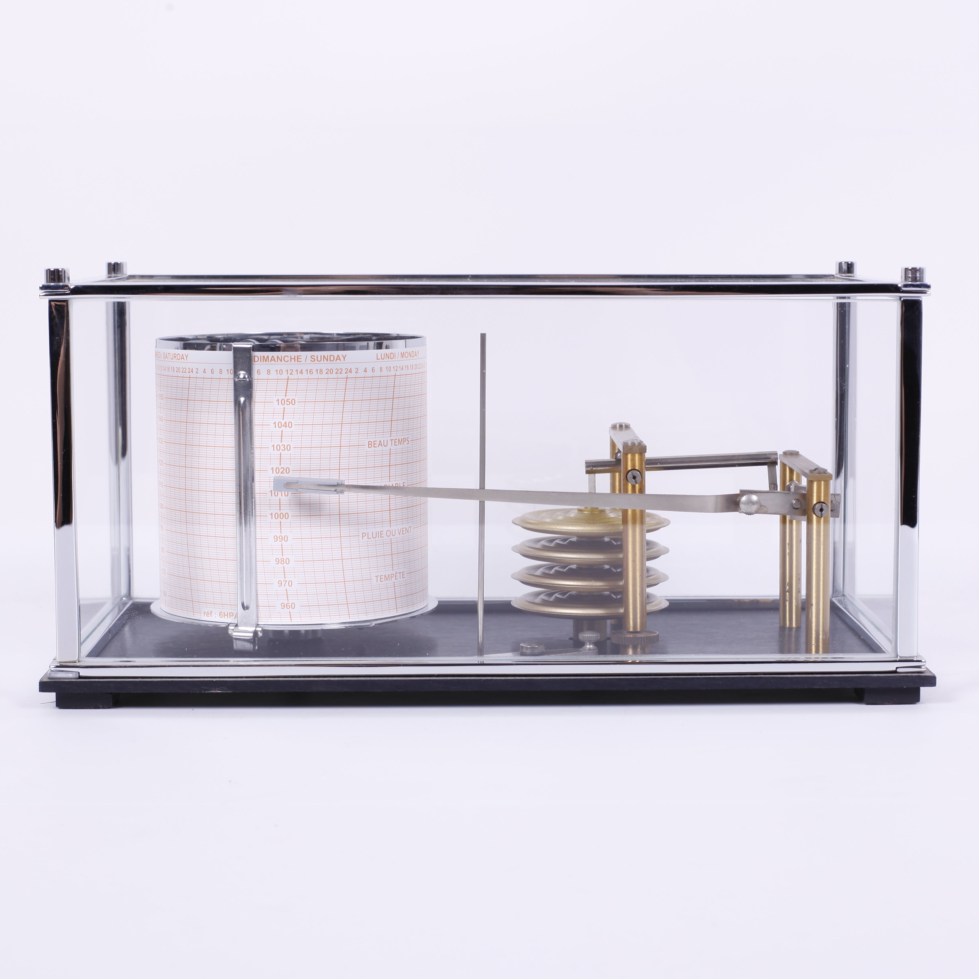 BAROGRAPHE MÉCANIQUE NAUDET<br> MODÈLE HÉRITAGE - RECONDITIONNÉ