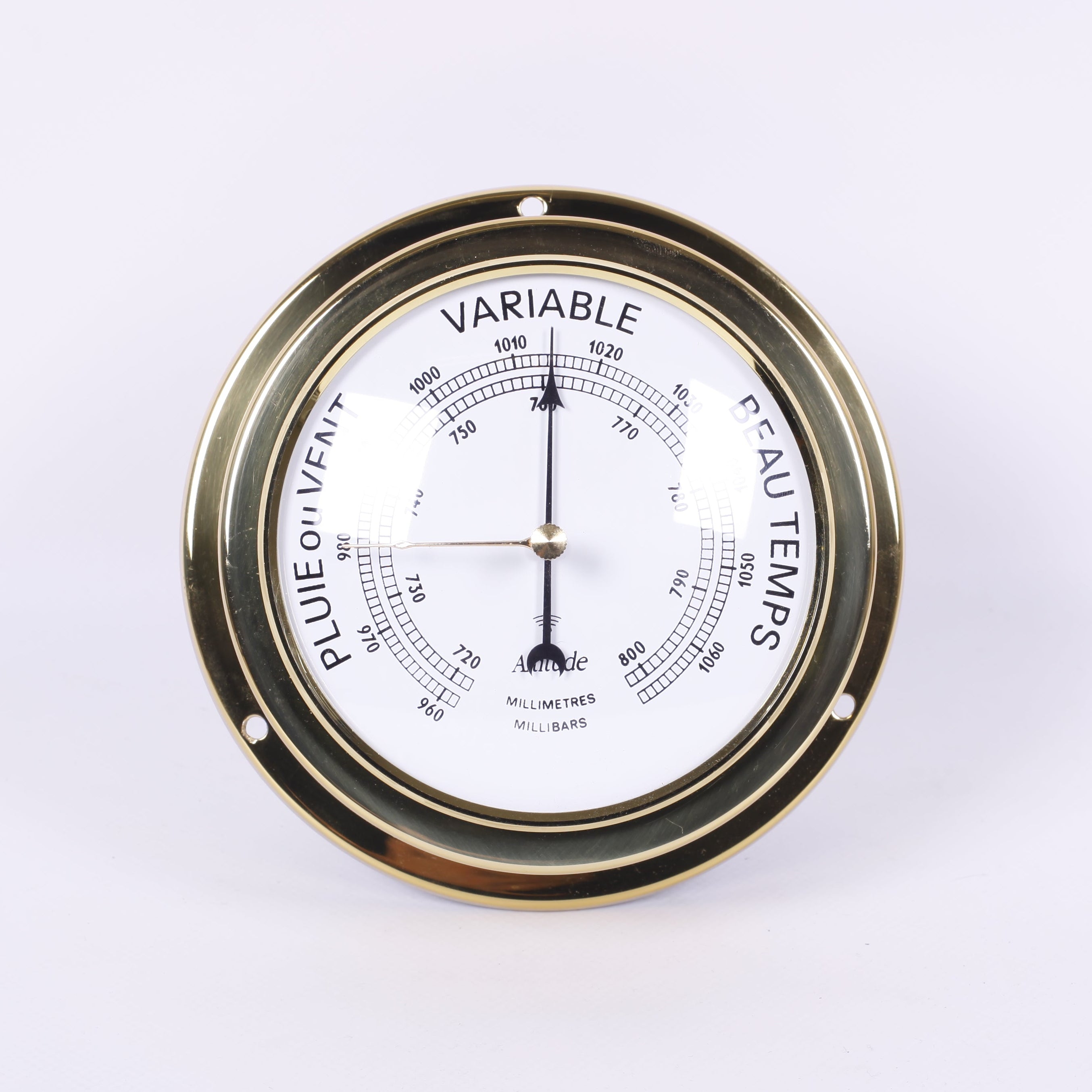 BAROMÈTRE ALTITUDE<br>Ø15CM – RECONDITIONNÉ