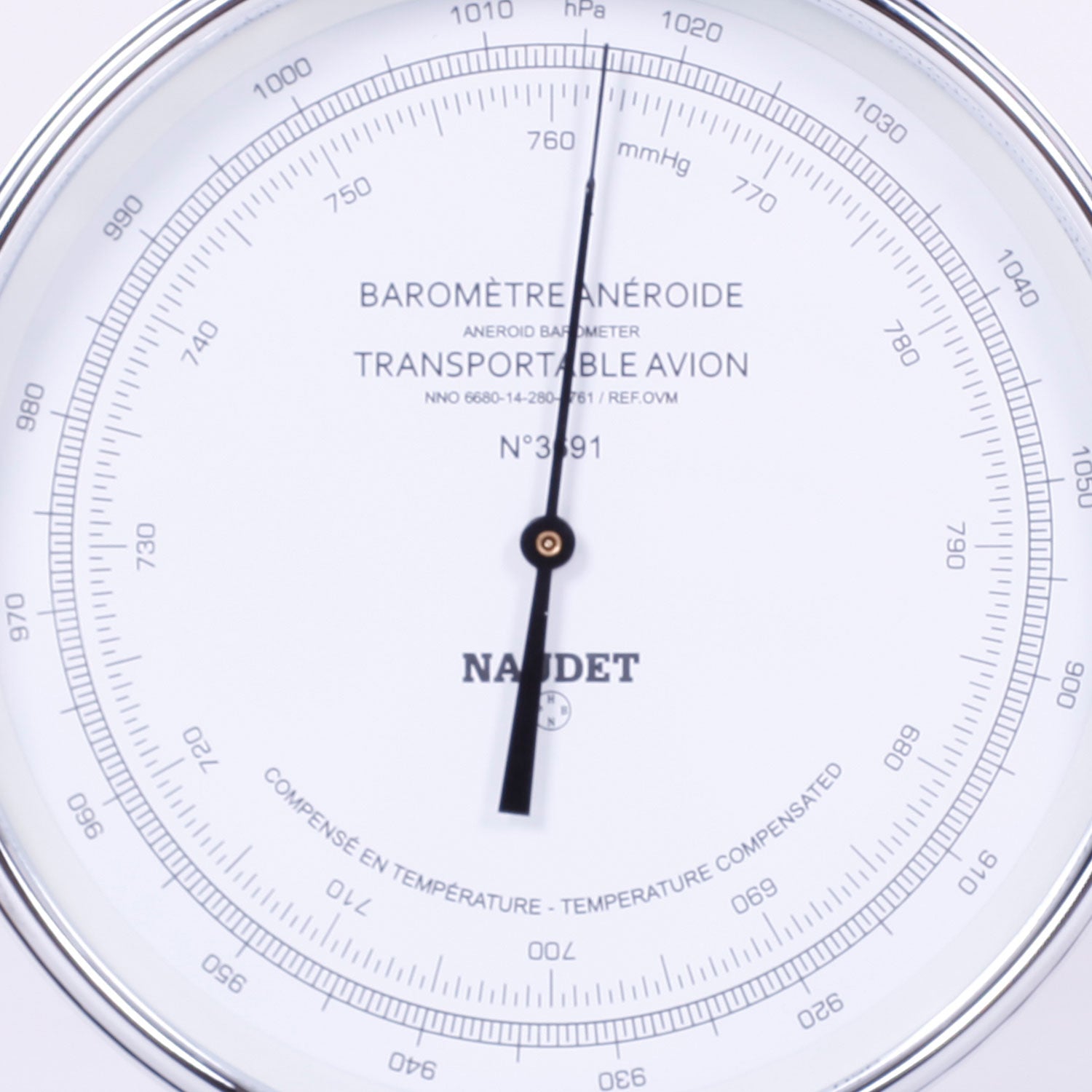 BAROMÈTRE PROFESSIONNEL -OVM<br>Ø125MM